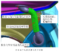 汽车尾门线束胶套设计与验证的分析(图1)