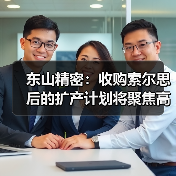 东山精密:收购索尔思后的扩产计划将聚焦高端光模块的需求(图2) 东山精密:收购索尔思后的扩产计划将聚焦高端光模块的需求(图2)