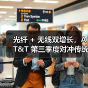 光纤 + 无线双增长,AT&T 第三季度对冲传统业务压力(图3) 光纤 + 无线双增长,AT&T 第三季度对冲传统业务压力(图3)