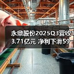 永鼎股份2025Q3营收13.71亿元 净利下滑59%（图1）