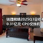 锐捷网络2025Q3营收40.31亿元 CPO交换机及超节点产品亮相 锐捷网络2025Q3营收40.31亿元 CPO交换机及超节点产品亮相