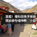 喜报！橙科微电子荣获国家级专精特新“小巨人”企业称号
