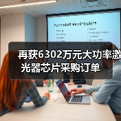 再获6302万元大功率激光器芯片采购订单(图2) 再获6302万元大功率激光器芯片采购订单(图2)