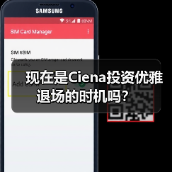 现在是Ciena投资优雅退场的时机吗?(图1) 现在是Ciena投资优雅退场的时机吗?(图1)