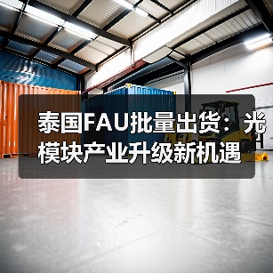 泰国FAU批量出货:光模块产业升级新机遇(图2) 泰国FAU批量出货:光模块产业升级新机遇(图2)