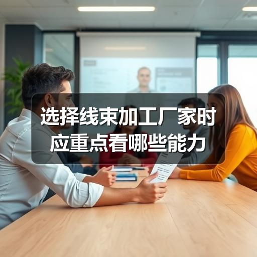 选择线束加工厂家时应重点看哪些能力(图2) 选择线束加工厂家时应重点看哪些能力