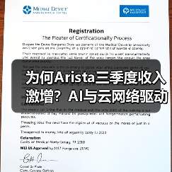 为何Arista三季度收入激增?AI与云网络驱动增长(图2) 为何Arista三季度收入激增?AI与云网络驱动增长(图2)