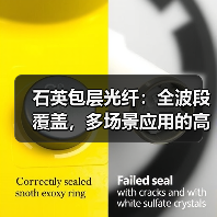 石英包层光纤:全波段覆盖,多场景应用的高性能选择(图2) 石英包层光纤:全波段覆盖,多场景应用的高性能选择(图2)