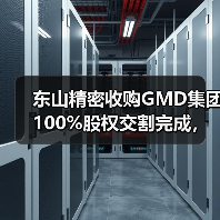 东山精密收购GMD集团100%股权交割完成，债务重组顺利推进