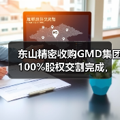 东山精密收购GMD集团100%股权交割完成,债务重组顺利推进(图3) 东山精密收购GMD集团100%股权交割完成,债务重组顺利推进(图3)