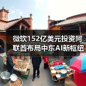 微软152亿美元投资阿联酋布局中东AI新枢纽