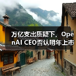 万亿支出质疑下,OpenAI CEO否认明年上市计划(图2) 万亿支出质疑下,OpenAI CEO否认明年上市计划(图2)