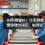 AI引领增长!立讯精密营收破964亿,如何实现?(图4) AI引领增长!立讯精密营收破964亿,如何实现?(图4)