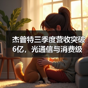 杰普特三季度营收突破6亿,光通信与消费级激光器成增长引擎(图2) 杰普特三季度营收突破6亿,光通信与消费级激光器成增长引擎(图2)