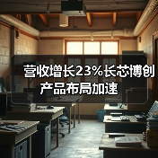营收增长23%长芯博创产品布局加速 营收增长23%长芯博创产品布局加速