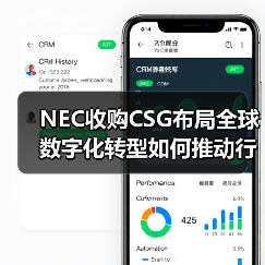 NEC收购CSG布局全球数字化转型如何推动行业变革 NEC收购CSG布局全球数字化转型如何推动行业变革