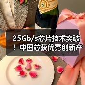 25Gb/s芯片技术突破!中国芯获优秀创新产品奖(图2) 25Gb/s芯片技术突破!中国芯获优秀创新产品奖(图2)