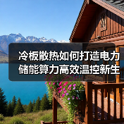 冷板散热如何打造电力储能算力高效温控新生态?(图4) 冷板散热如何打造电力储能算力高效温控新生态?(图4)