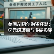 美国AI初创融资狂潮:亿元级项目与多轮投资趋势解析 美国AI初创融资狂潮:亿元级项目与多轮投资趋势解析