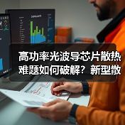 高功率光波导芯片散热难题如何破解？新型散热结构提升效率