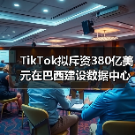 TikTok拟斥资380亿美元在巴西建设数据中心 TikTok拟斥资380亿美元在巴西建设数据中心