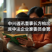中兴通讯董事长方榕出席中法企业家委员会第七次会议（图1）