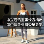 中兴通讯董事长方榕出席中法企业家委员会第七次会议（图3）