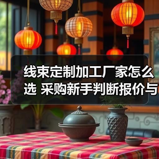 线束定制加工厂家怎么选 采购新手判断报价与打样能力