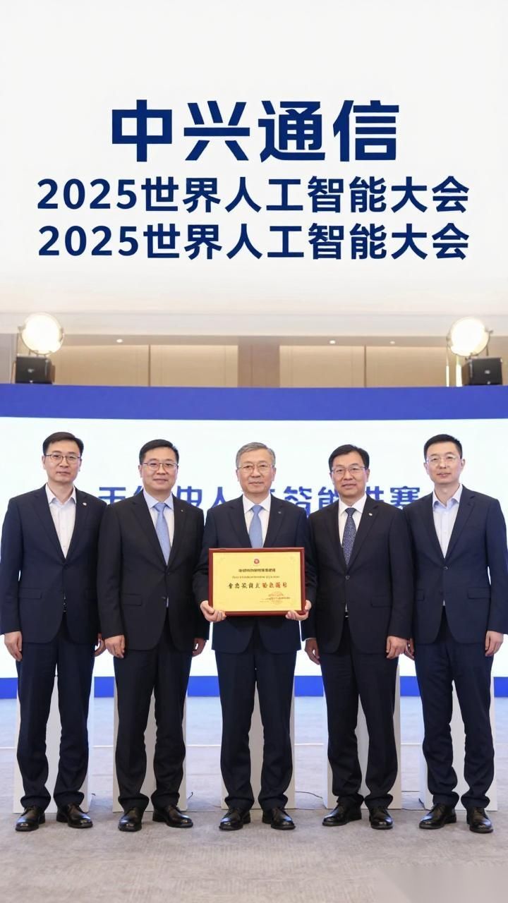 中兴通讯联合合作伙伴斩获2025世界人工智能大会SAIL奖