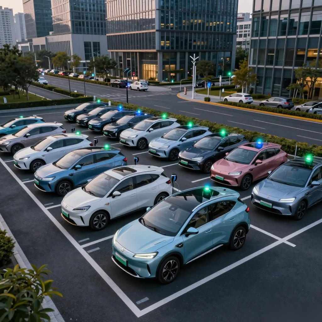 巨头抢滩新能源车分时租赁市场 或存三大挑战