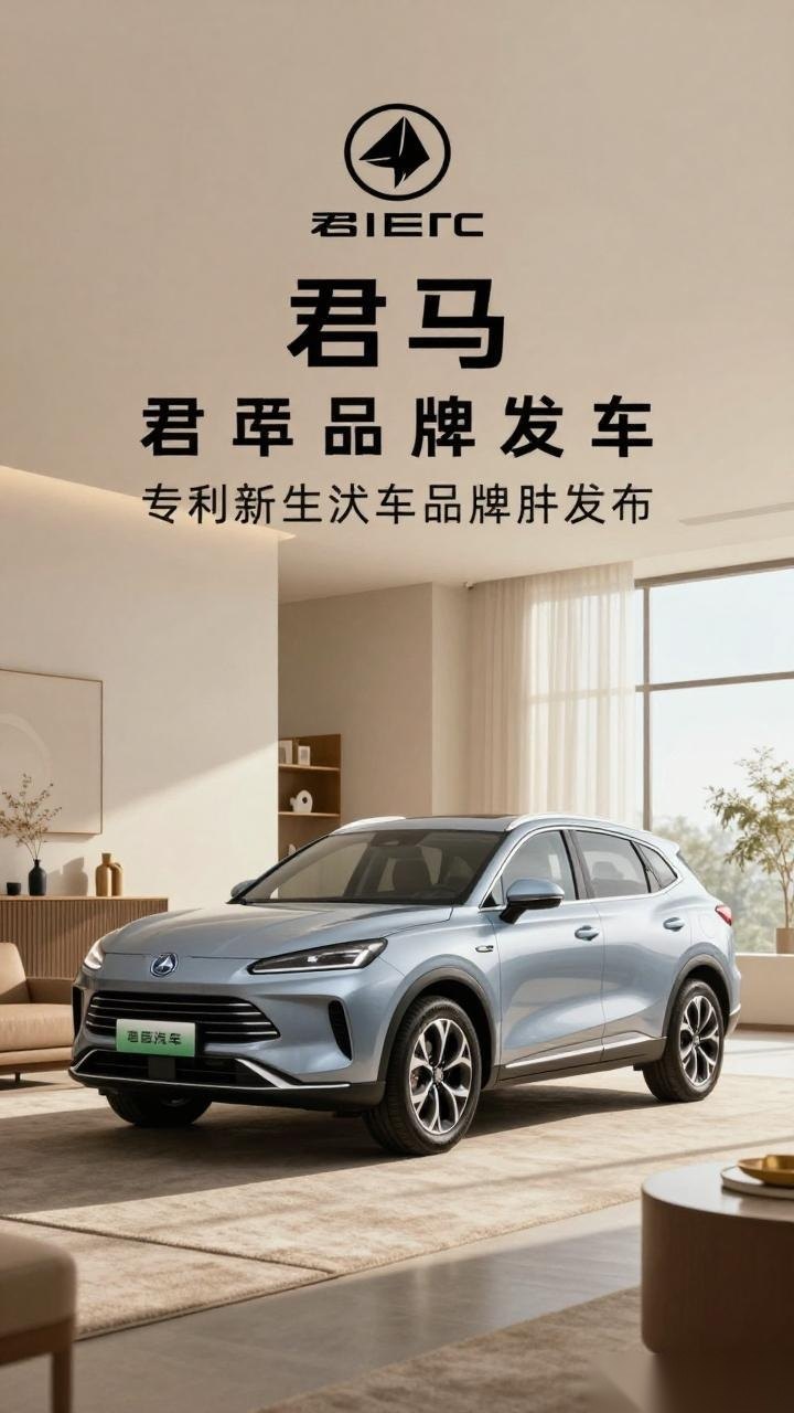 新品牌诞生!君马汽车将于6月27日发布 新品牌诞生!君马汽车将于6月27日发布