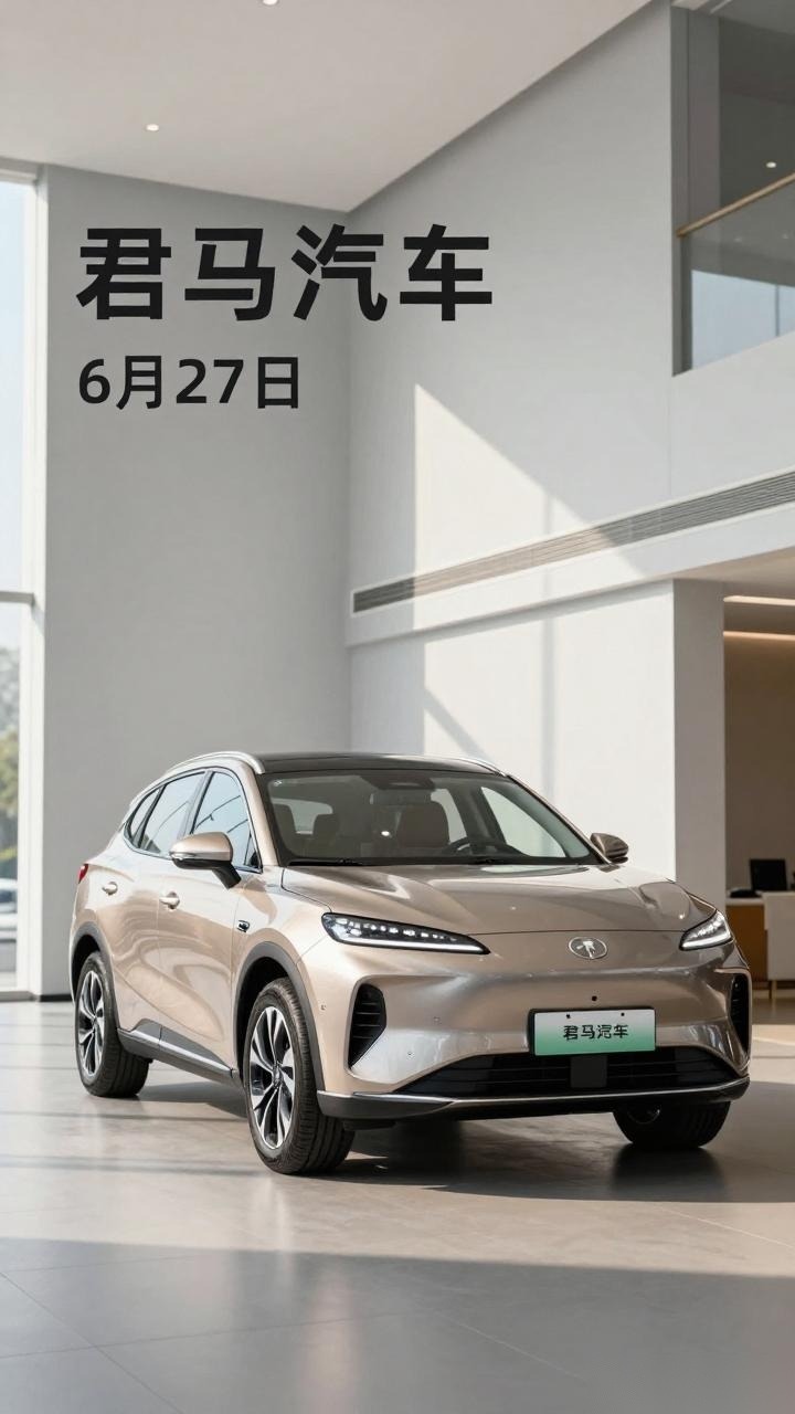 新品牌诞生!君马汽车将于6月27日发布(图1) 新品牌诞生!君马汽车将于6月27日发布