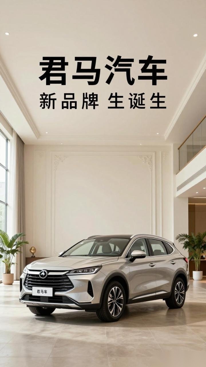新品牌诞生!君马汽车将于6月27日发布(图2) 新品牌诞生!君马汽车将于6月27日发布