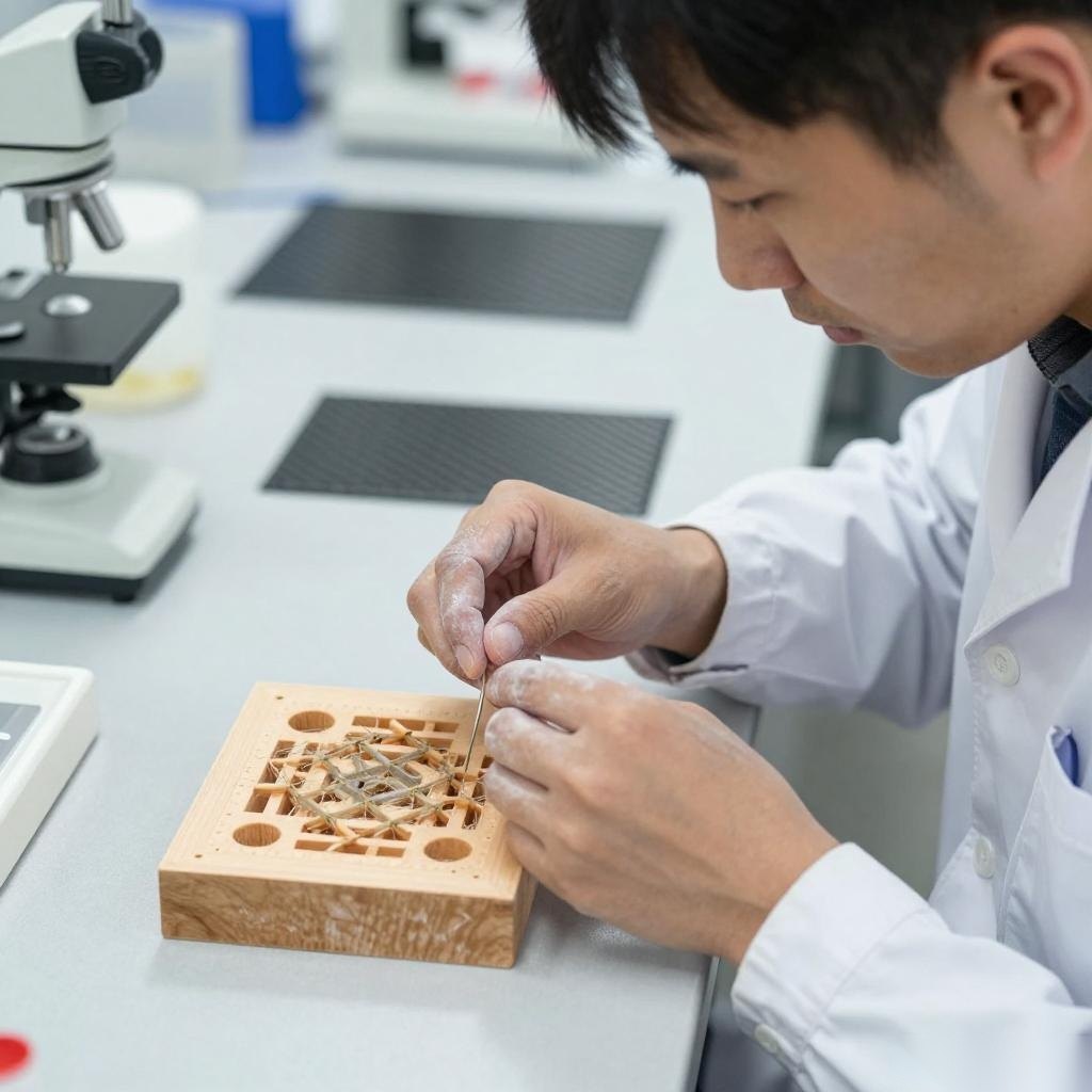 丰田正在研究用木头制造汽车部件(图2) 丰田正在研究用木头制造汽车部件